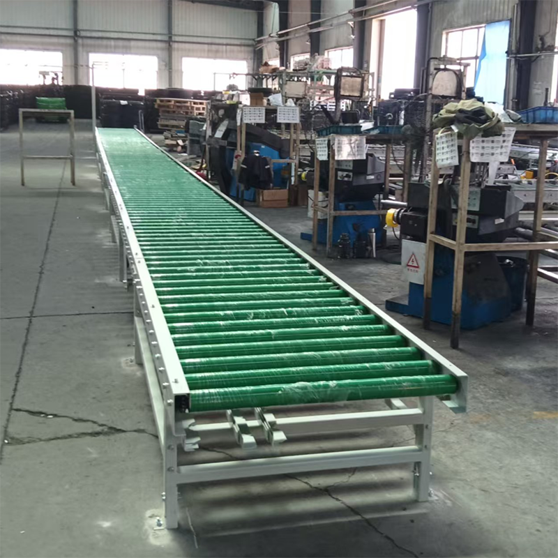 A包膠滾筒輸送線